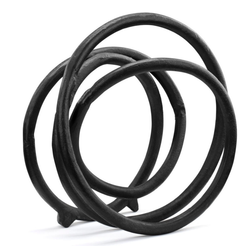 Demdaco Metal Circular Sculpture - Home Décor